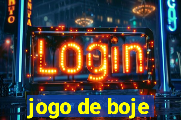 jogo de boje